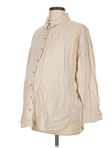 Seraphine Long Sleeve Button-Down Shirt (view 1)