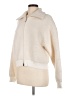 MNG Ivory Faux Fur Jacket Size M - photo 1
