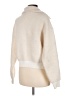 MNG Ivory Faux Fur Jacket Size M - photo 2