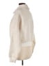 MNG Ivory Faux Fur Jacket Size M - photo 5
