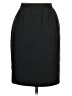 Bloomingdale's 100% Silk Solid Black Silk Skirt Size L - photo 1