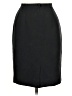 Bloomingdale's 100% Silk Solid Black Silk Skirt Size L - photo 2