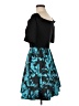 Betsy & Adam Teal Cocktail Dress Size 8 - photo 5