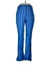 Mango Stripes Blue Casual Pants Size 8 - photo 1