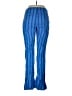 Mango Stripes Blue Casual Pants Size 8 - photo 2