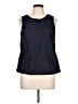 Talbots Blue Sleeveless Blouse Size 12 Petite - photo 1
