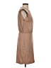 Express 100% Cotton Solid Tan Casual Dress Size S - photo 4