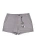 STUDIO BLUE Solid Gray Khaki Shorts Size 31 waist - photo 1