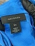 Halogen 100% Polyester Blue Short Sleeve Blouse Size 2X - photo 7