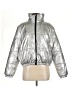 Wild Fable 100% Polyester Metallic Silver Jacket Size M - photo 1