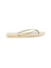 Havaianas Ivory Flip Flops Size 9 - photo 1