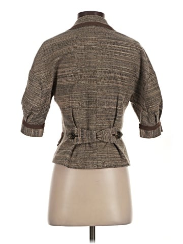BCBGMAXAZRIA Silk Blazer (view 2)