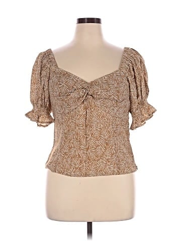 Nine West Short Sleeve Blouse (view 1)