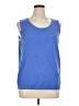 Talbots Outlet Blue Sweater Vest Size 2X - photo 1