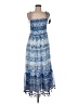 o.p.t 100% Polyester Blue Casual Dress Size M - photo 1