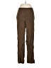 Vince. Chevron-herringbone Brown Linen Pants Size M - photo 1