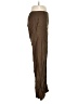 Vince. Chevron-herringbone Brown Linen Pants Size M - photo 4