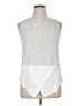 W5 Silver Sleeveless Top Size XL - photo 1