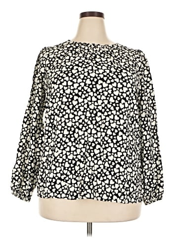 Lane Bryant Long Sleeve Blouse (view 1)