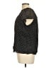 Ann Taylor LOFT Polka Dots Black Short Sleeve Blouse Size L - photo 5