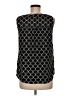 Croft & Barrow 100% Polyester Black Sleeveless Blouse Size M - photo 2