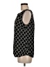 Croft & Barrow 100% Polyester Black Sleeveless Blouse Size M - photo 5