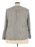 dalia 100% Rayon Houndstooth Gray 3/4 Sleeve Blouse Size 3X - photo 2
