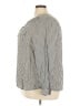 dalia 100% Rayon Houndstooth Gray 3/4 Sleeve Blouse Size 3X - photo 5