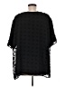 Blooming Jelly 100% Polyester Black Short Sleeve Blouse Size M - photo 2