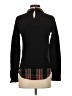 J.Crew Factory Store 100% Cotton Plaid Black Pullover Sweater Size XS - photo 2