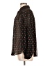 Free People 100% Polyester Polka Dots Black Long Sleeve Blouse Size L - photo 5