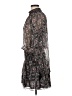 Ramy Brook Paisley Gray Cocktail Dress Size M - photo 5