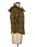 J.Crew Green 3/4 Sleeve Blouse Size 4 - photo 4