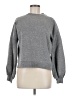Catherine Malandrino Solid Gray Pullover Sweater Size M - photo 1