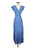 Rails Paisley Blue Casual Dress Size XXS - photo 1