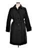 MICHAEL Michael Kors Black Trenchcoat Size XL - photo 1