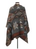 Lovestitch 100% Acrylic Brown Poncho One size - photo 2