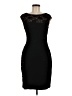 Connected Apparel 100% Polyester Black Cocktail Dress Size 8 - photo 1