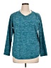 St. John's Bay 100% Polyester Teal Pullover Sweater Size XL - photo 1