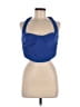 Lovers + Friends 100% Polyester Blue Sleeveless Top Size L - photo 1