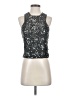 Zara Silver Sleeveless Top Size S - photo 1