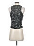 Zara Silver Sleeveless Top Size S - photo 2
