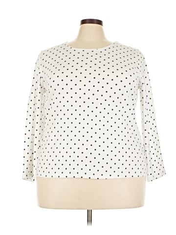 Karen Scott 3/4 Sleeve T-Shirt (view 1)