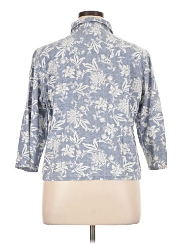 Coldwater Creek 3/4 Sleeve Button-Down Shirt (view 2)