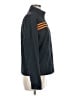 Adidas 100% Polyester Stripes Blue Track Jacket Size M - photo 4