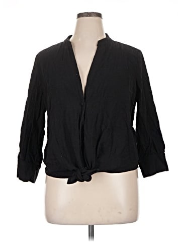 INC International Concepts 3/4 Sleeve Blouse (view 1)