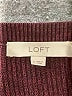 Ann Taylor LOFT 100% Cotton Burgundy Pullover Sweater Size S - photo 7