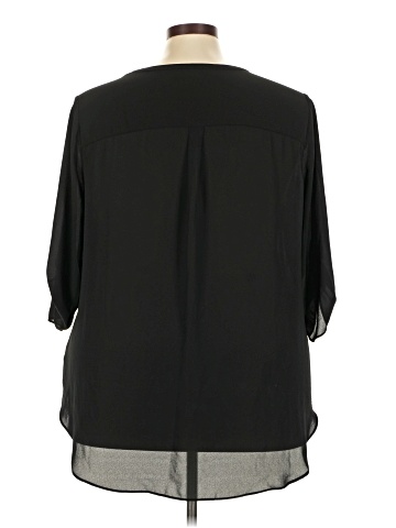 Worthington 3/4 Sleeve Blouse (view 2)