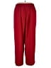 Shein Curve 100% Polyester Solid Red Casual Pants Size 20 Plus (4) - photo 2
