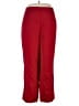 Shein Curve 100% Polyester Solid Red Casual Pants Size 20 Plus (4) - photo 1